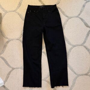 Banana Republic Women's Black Straight Leg Jeans